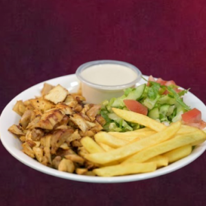 Shawarma (Chicken) 1 Person Plate
