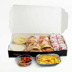 02pies cheese+ 02pies meat